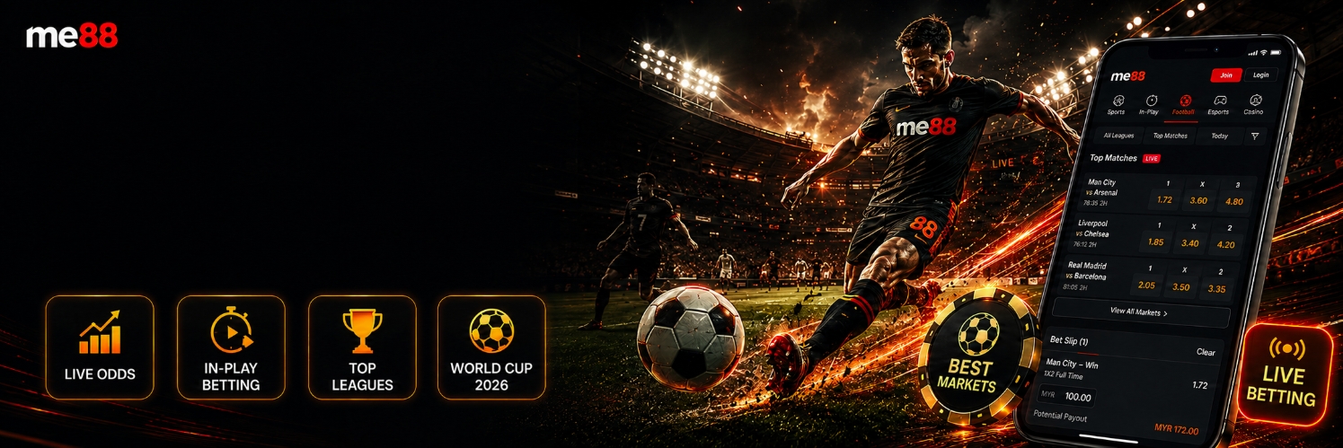 me88 Football Betting Malaysia — FIFA World Cup 2026