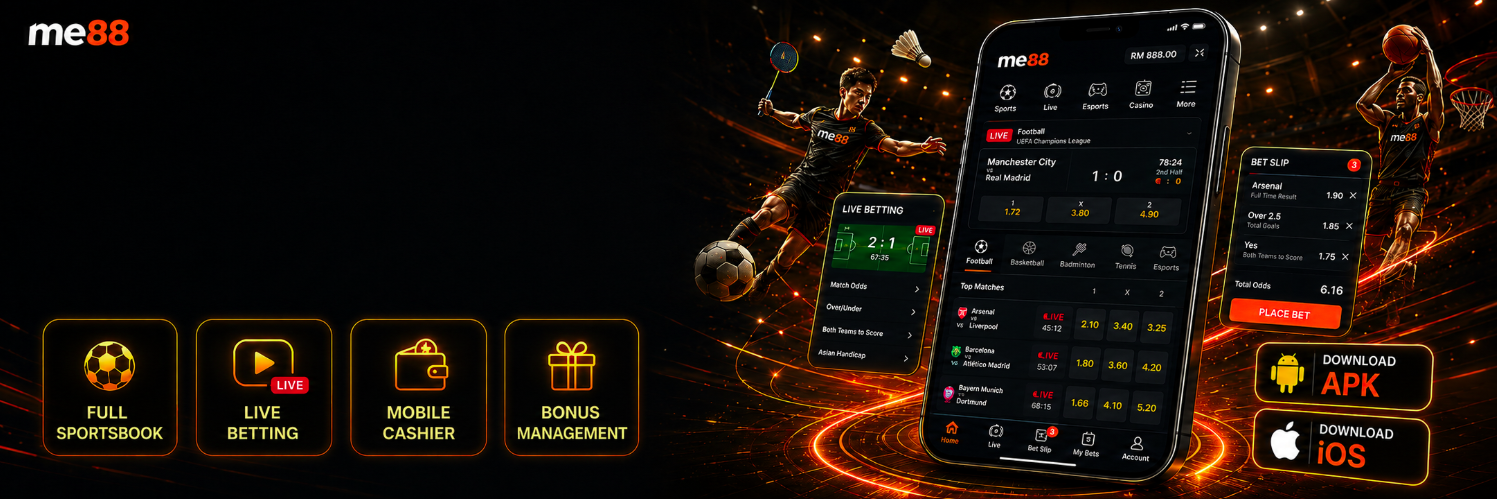 me88 Sports App Malaysia — Download APK and iOS